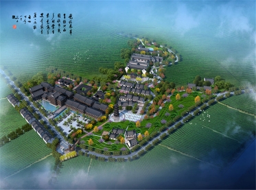 上海长安女娲茶镇规划设计