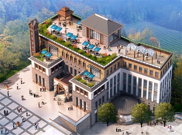 上海长安生态度假酒店设计